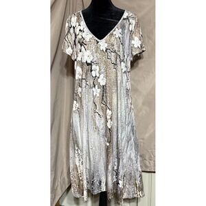 NORACORA  Womens Short Sleeve Dress Size Large NWT
